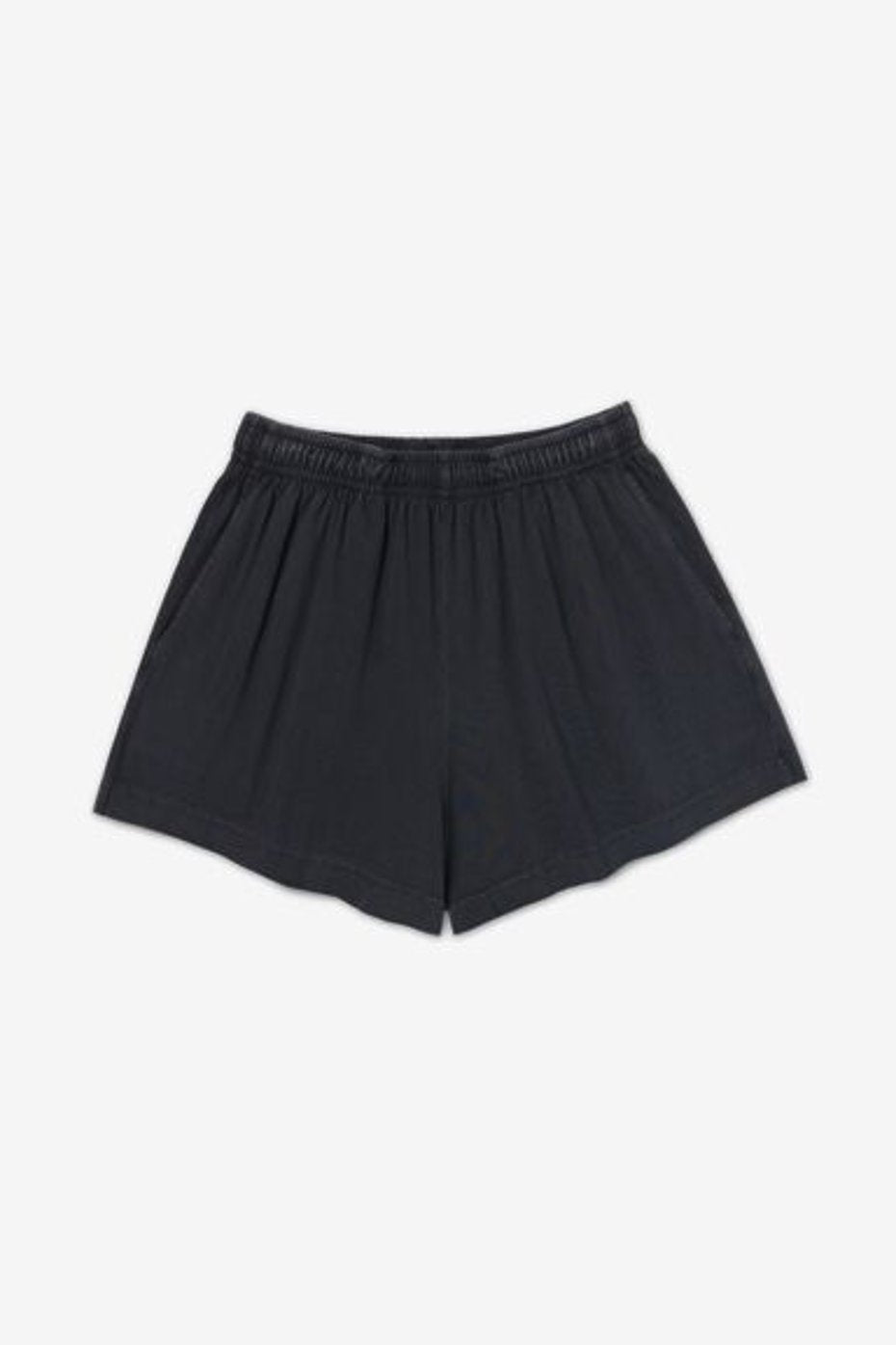 Flared Garmet Shorts